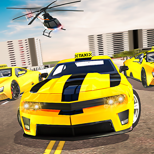 Yellow Cab City Driving Games