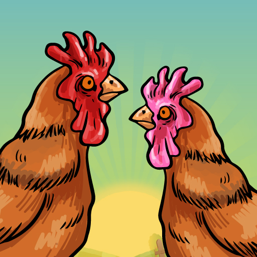 Jogo de Galo e Galinha também