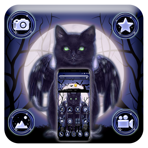 Dark Evil Cat Theme