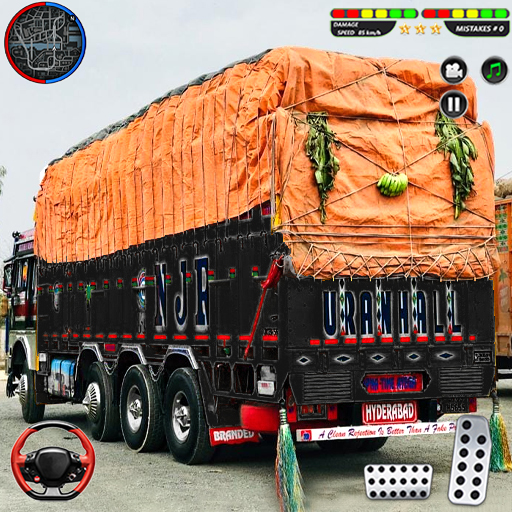 Transporte carga camin indiano