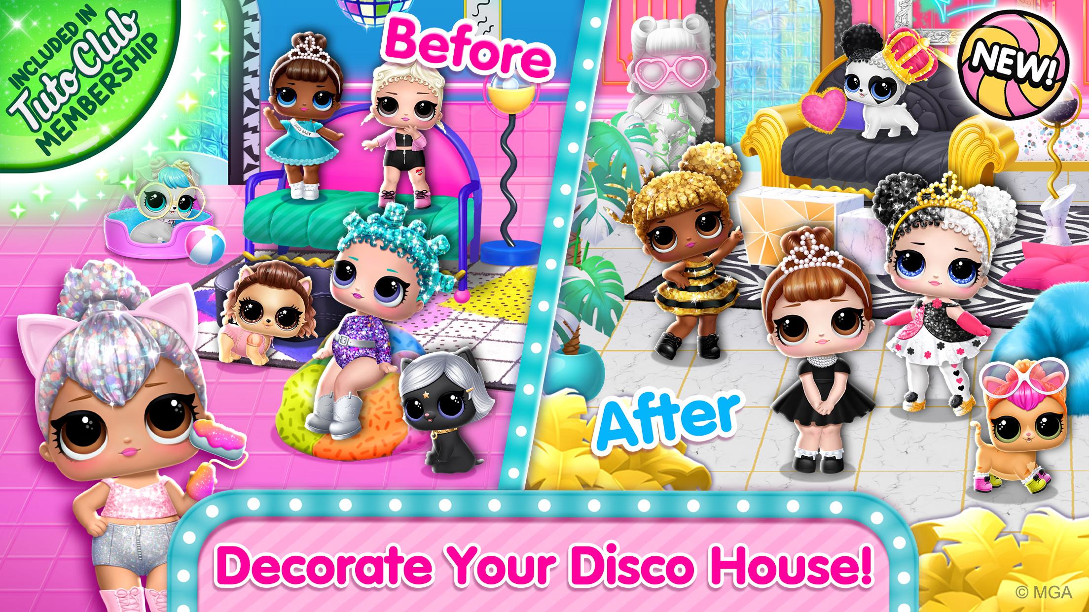 L.O.L. Surprise! Disco House Release!  TutoTOONS Blog – Kids Games Studio  & Publisher Blog