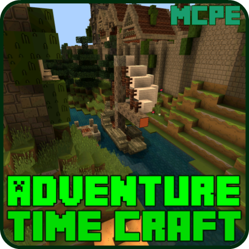 Adventure Time Craft Texture for Minecraft PE