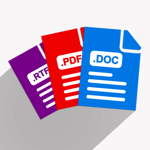 Leitor de Doc PDF Reader Rtf