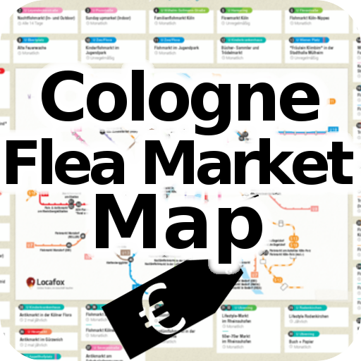 flea market map Cologne