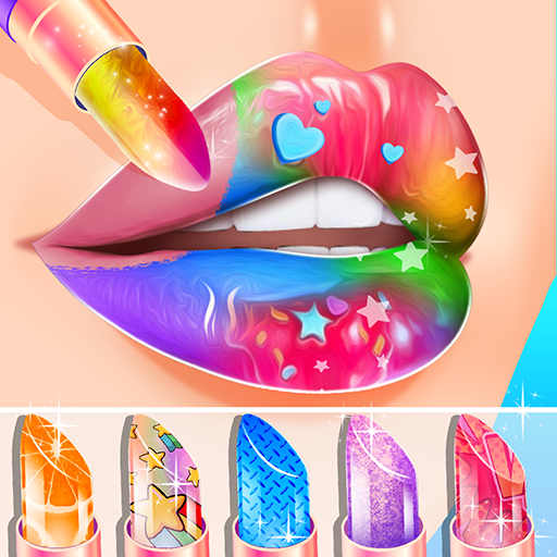 Lip Art : Lipstick Salon Games