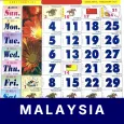 Malaysia Calendar 2025 (Horse)