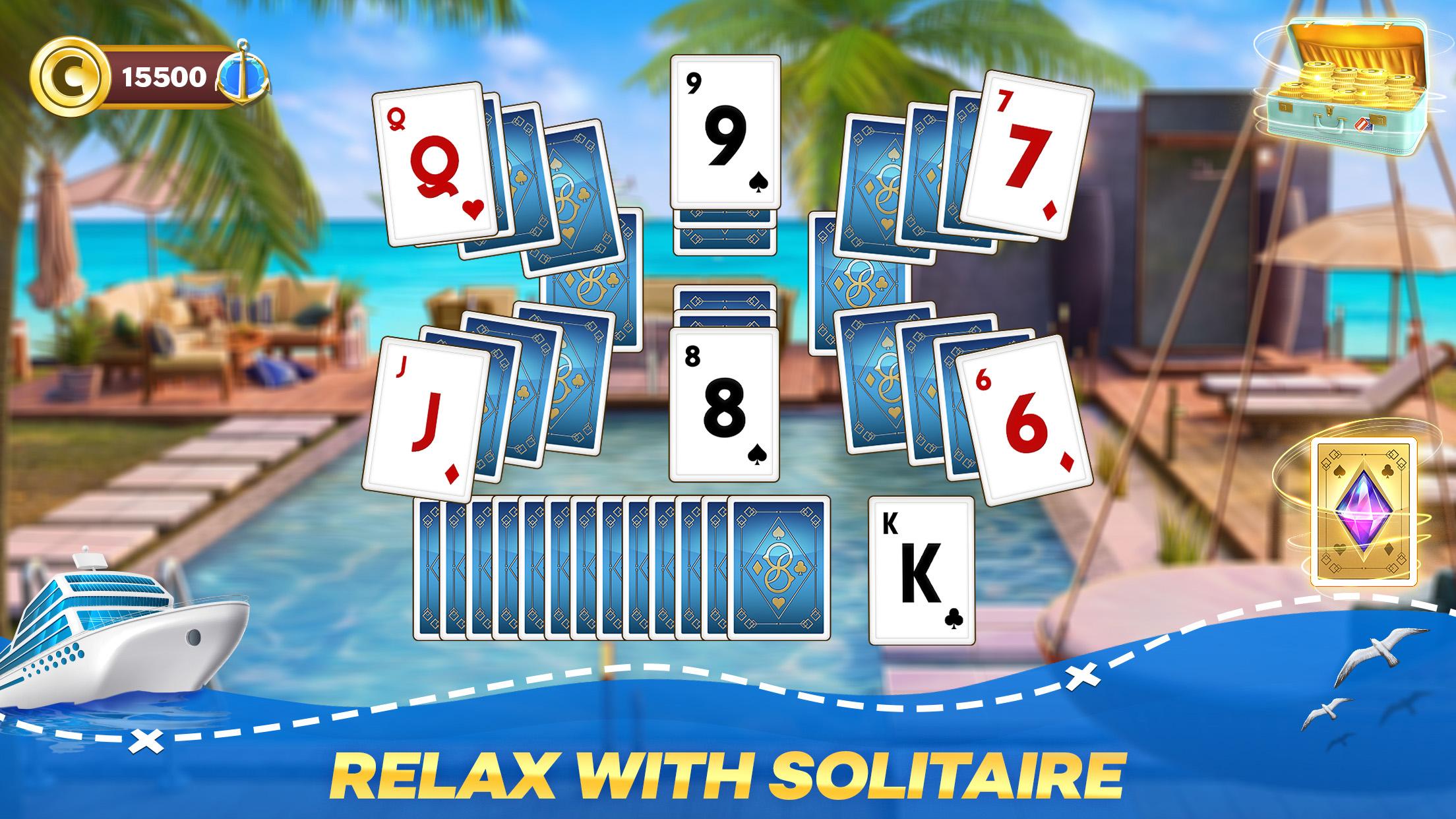 Baixar e jogar Solitaire Cruise: jogos de cartas de paciência no