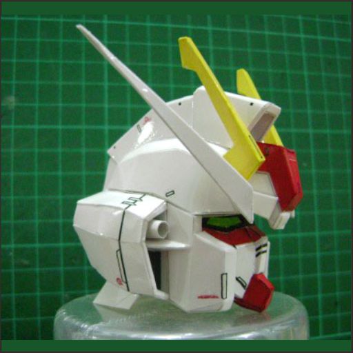 DIY Paper Craft Gundam