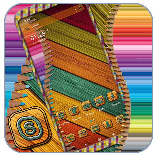 Pencil Color Launcher Theme