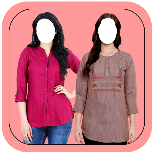 Women Short Kurti Tops Photos