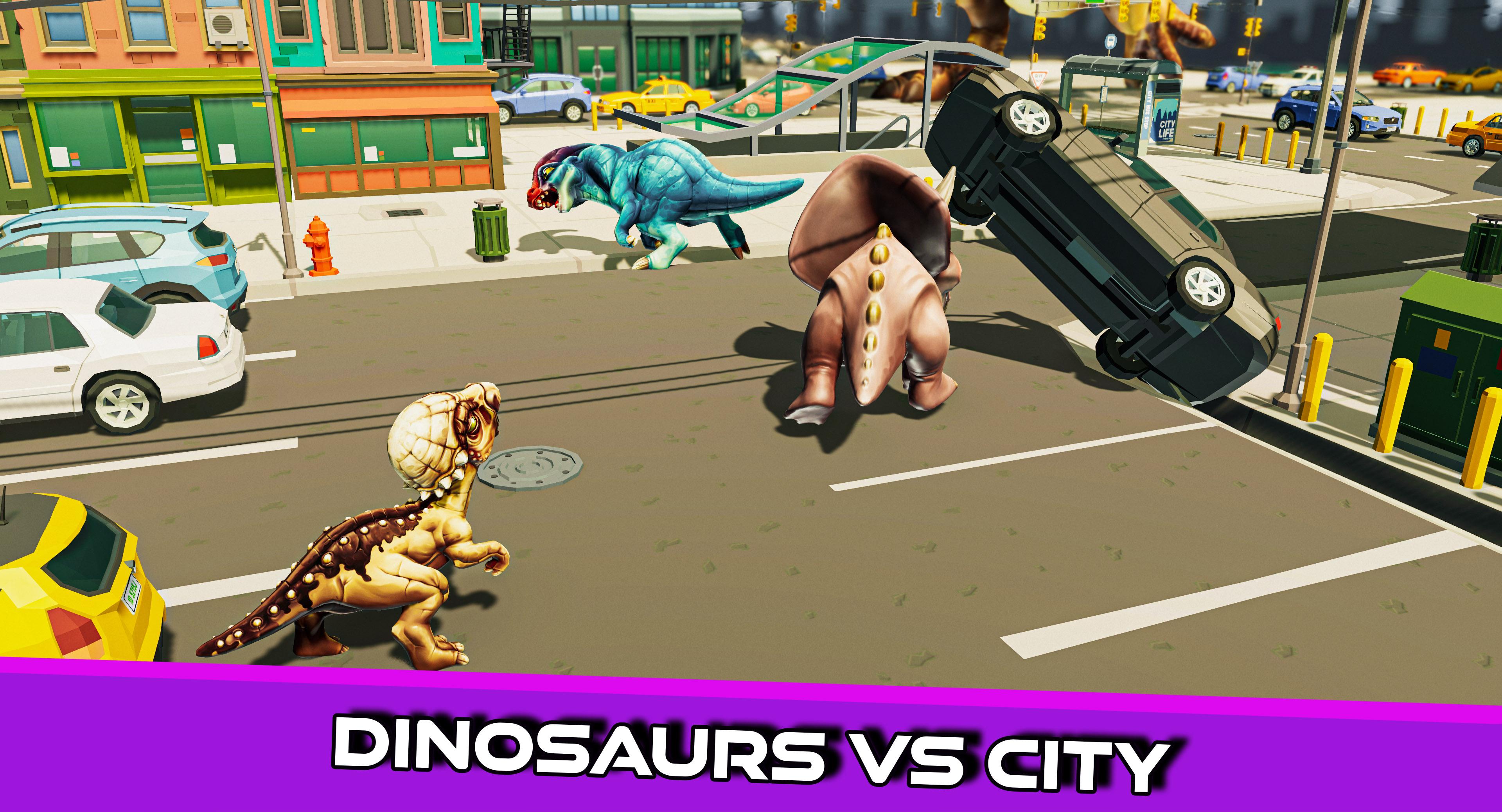 Download Jurassic Dinosaur: Dino Game android on PC