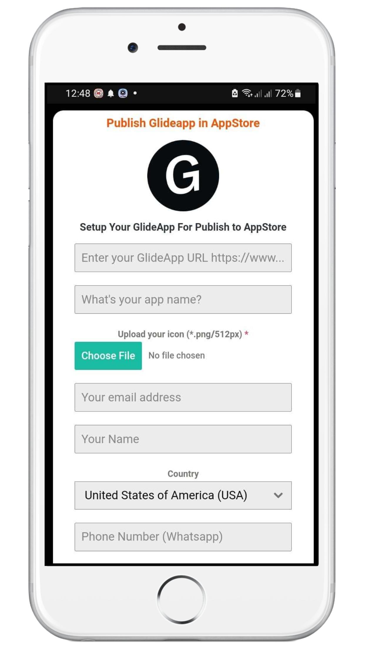 Скачать Publish Glideapp in AppStore на ПК | Официальный представитель  GameLoop