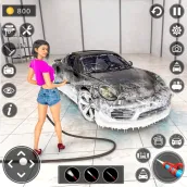 Car Wash Games 3D- Power Wash