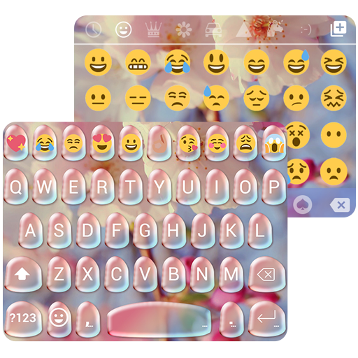 Dewdrop Emoji Keyboard Theme