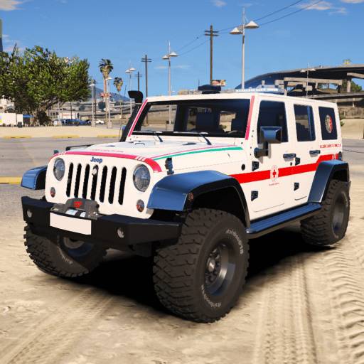 Offroad Police Jeep Driving 3D
