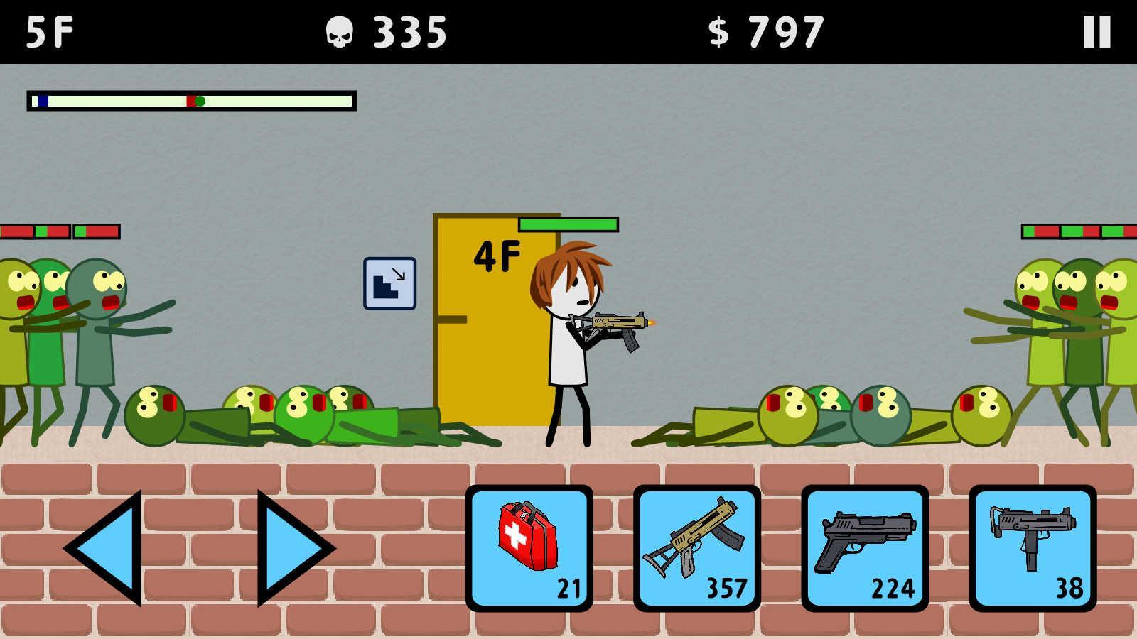 Скачать Stickman and Gun 3: Zombie Sho на ПК | Официальный представитель  GameLoop