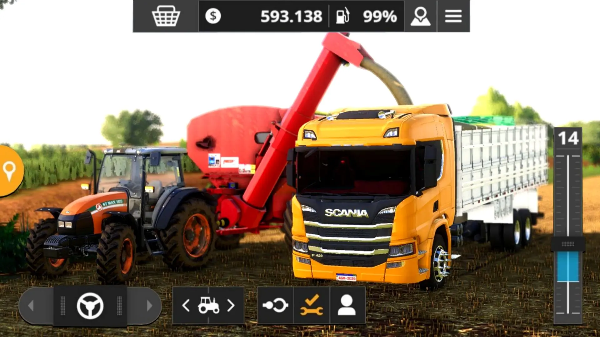 Download Jogo Trator Farming Simulator 2020 Mods Brasil android on PC