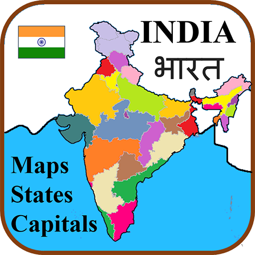 India States, Capitals, Maps -