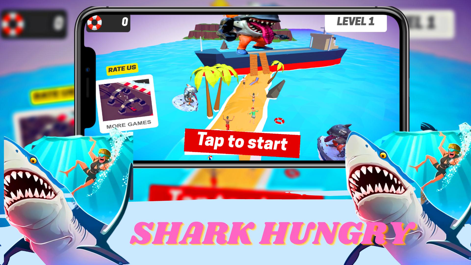 Скачать Hungry Sharky Ocean на ПК | Официальный представитель GameLoop