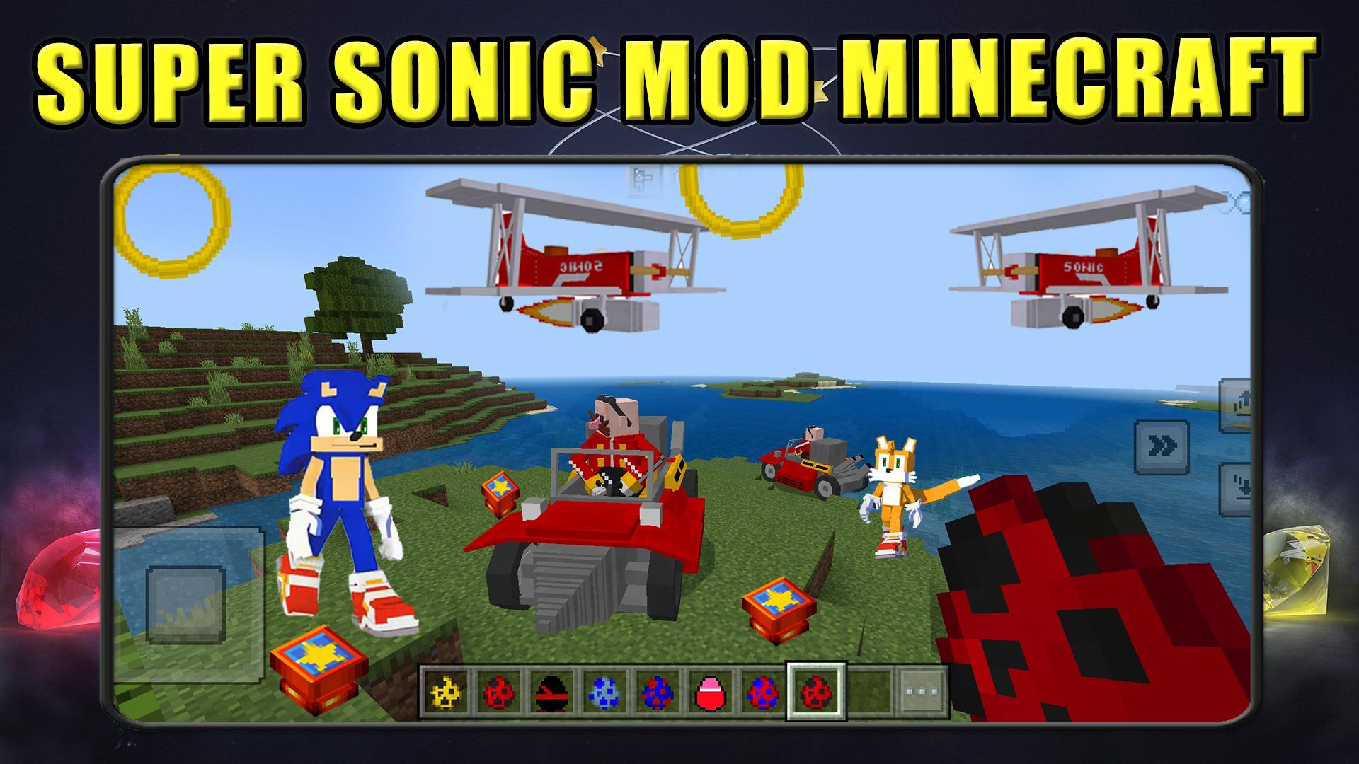 HakimiGamer on Game Jolt: Games  Sonic Minecraft World APK (Link in  article)