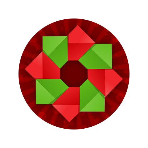 Origami yılbaşı süsleri