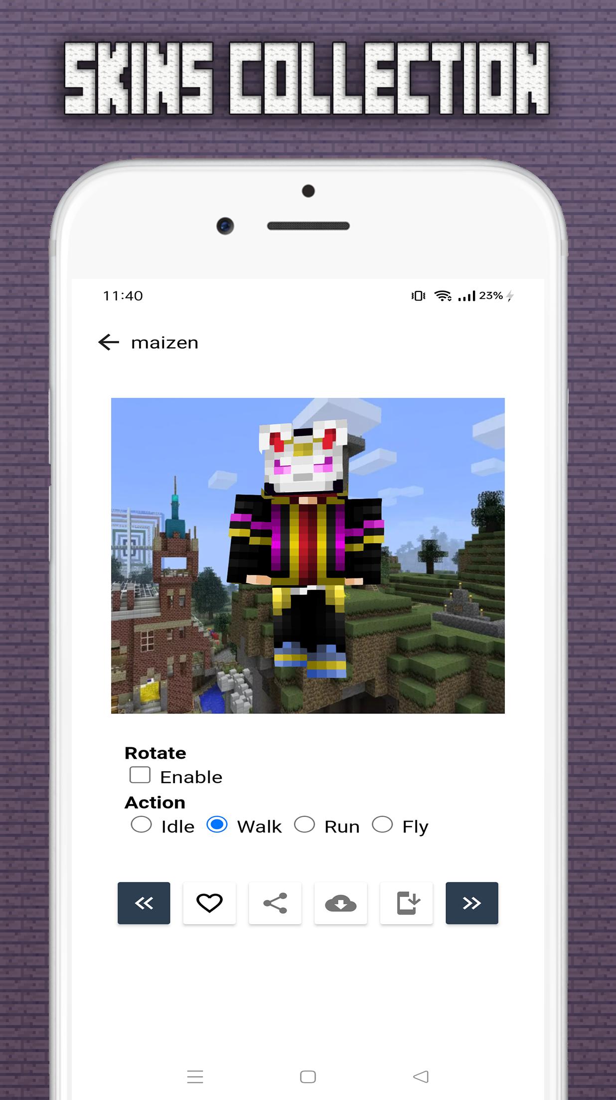 Download Maizen Skins For Minecraft android on PC