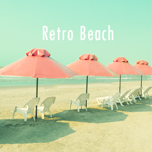 Summer Wallpaper-Retro Beach-