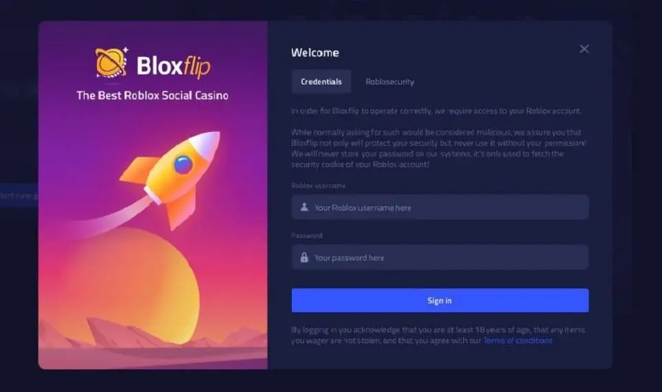 Download BloxFlip android on PC