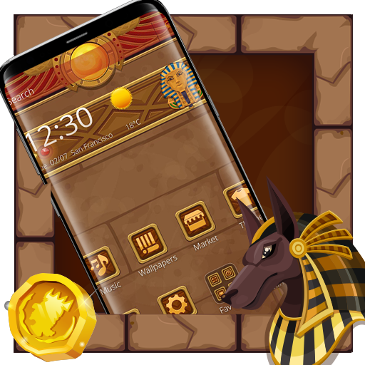 Egyptian Treasure Launcher Theme