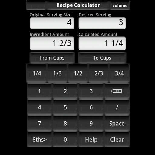 Recipe Calculator