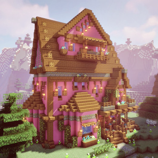 Pink House For Minecraft