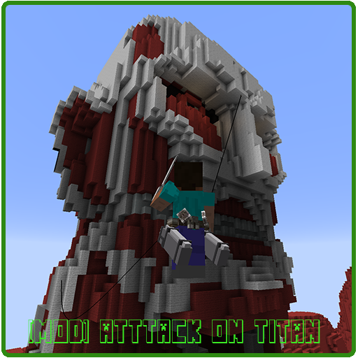 attack on titan mod for mcpe - AOT cable craft