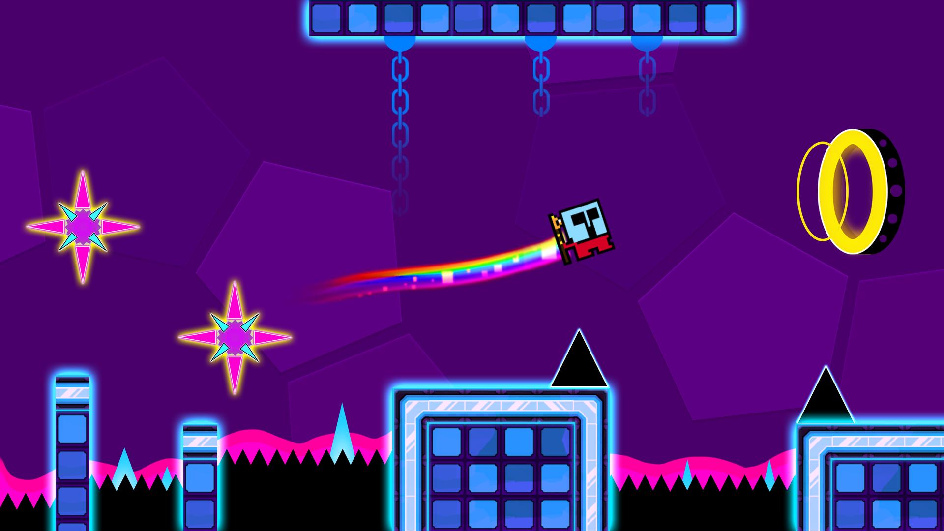 Download Block Dash : Geometry Fly Jump on PC (Emulator) - LDPlayer