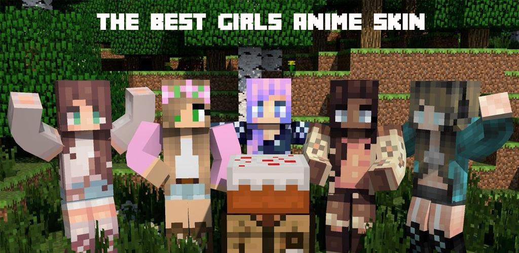 Download Anime Girl Skin For Minecraft android on PC