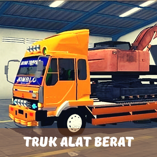 Truk Muatan Alat Berat Bussid