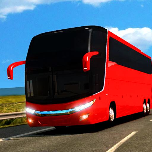 Coach bus driving simulator 3d