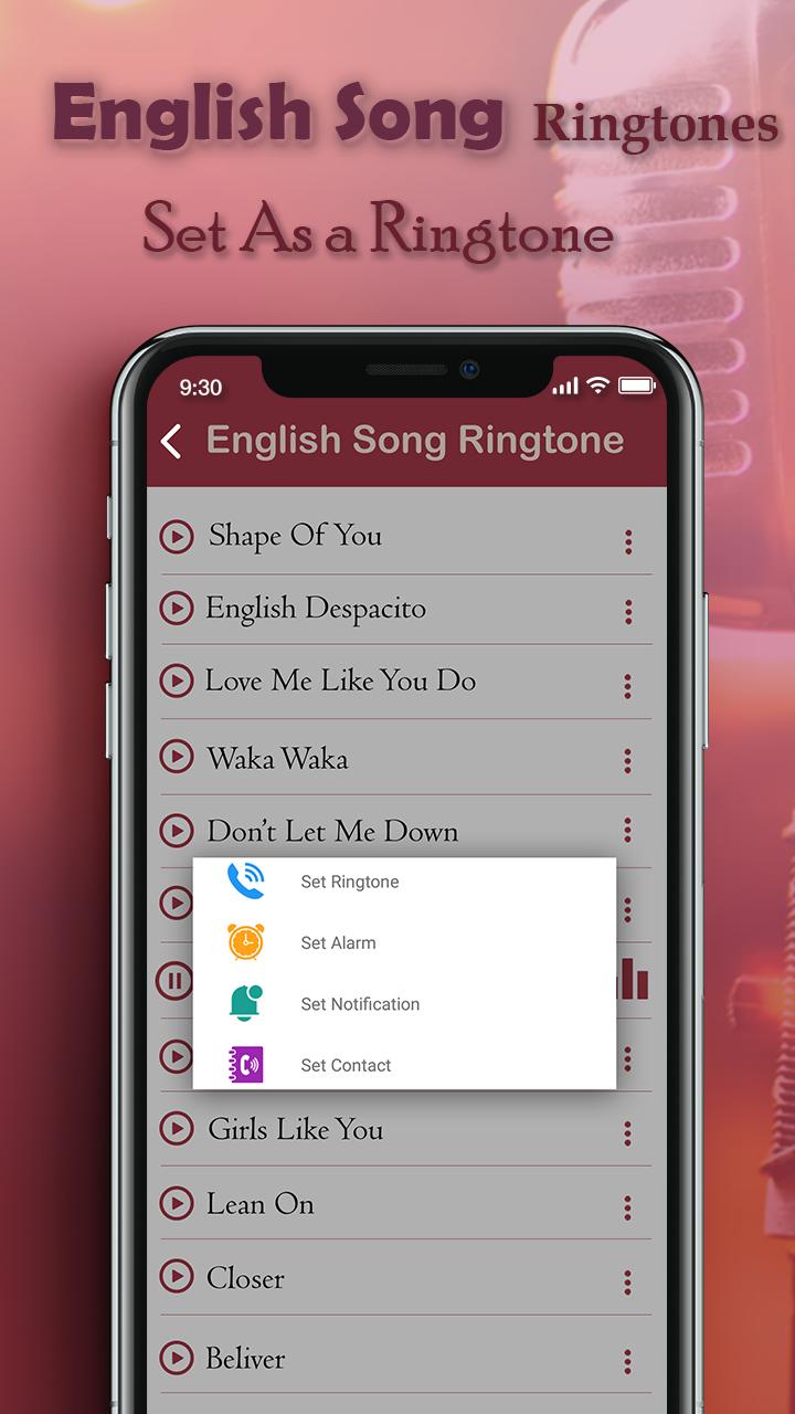 Download English Song Ringtone android on PC