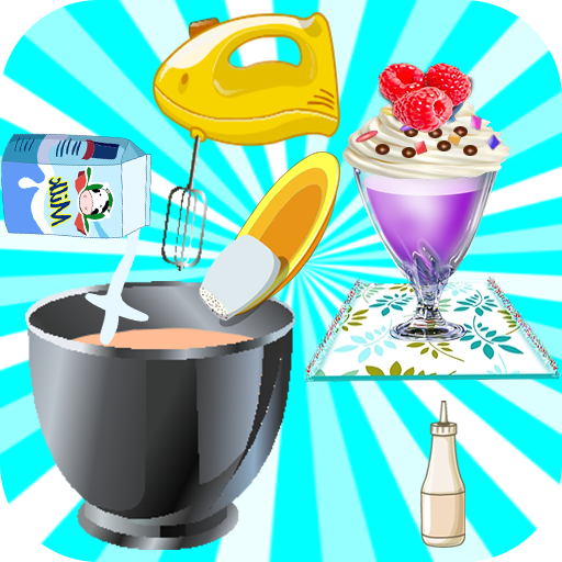 milkshake cooking and decorati