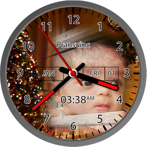 Selfie Clock Live Wallpaper