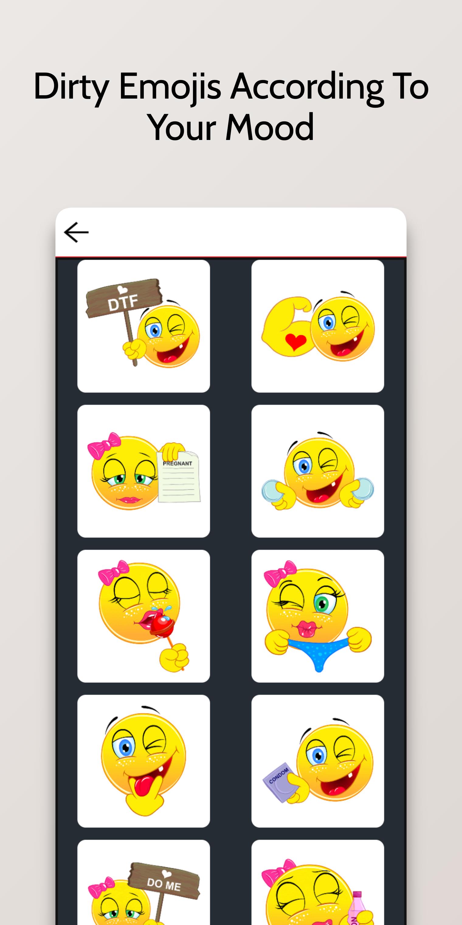 Download Dirty Emoji: Adult Emoji android on PC