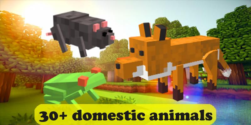 Download Block Pets Mod Minecraft PE android on PC