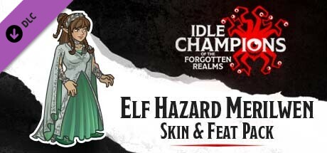 Idle Champions - Elf Hazard Merilwen Skin & Feat Pack