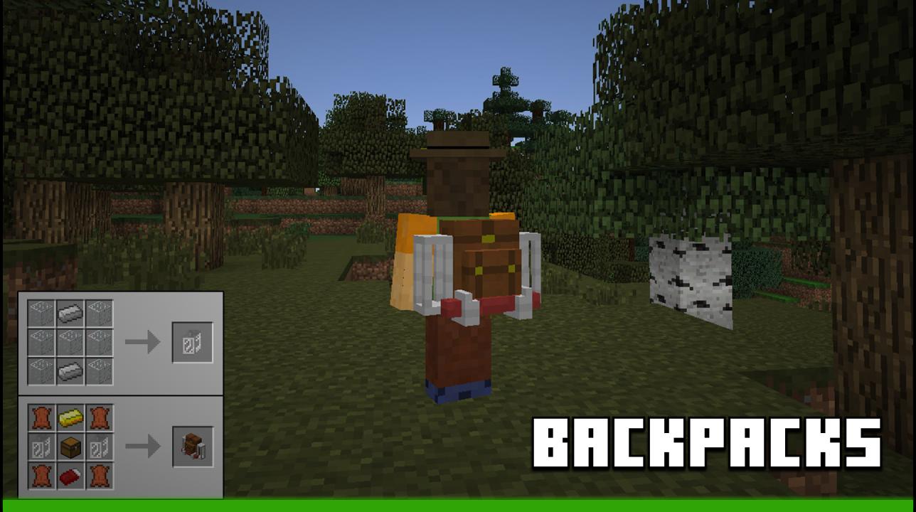 Download Backpack mod for minecraft Beta android on PC