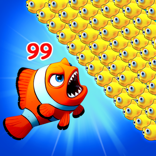 Hungry Ocean: Fish Feed & Grow