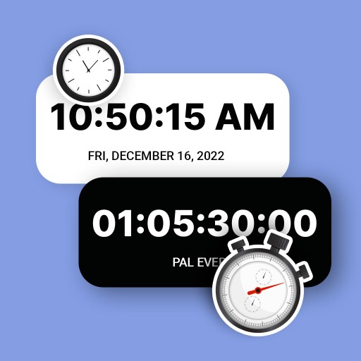 Multi Floating Clock, Timer