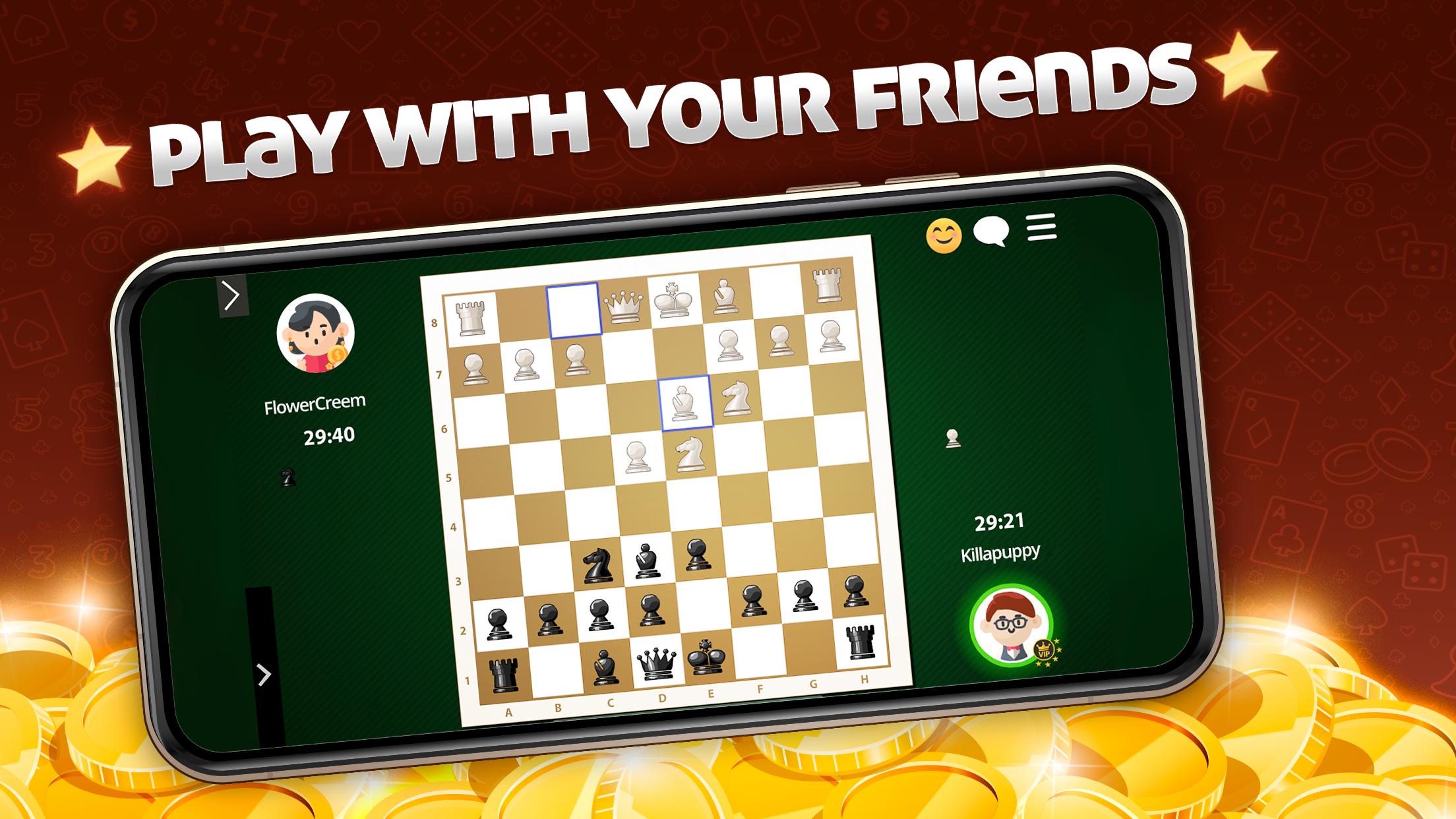 Jogue xadrez online grátis no computador ou aplicativo no celular