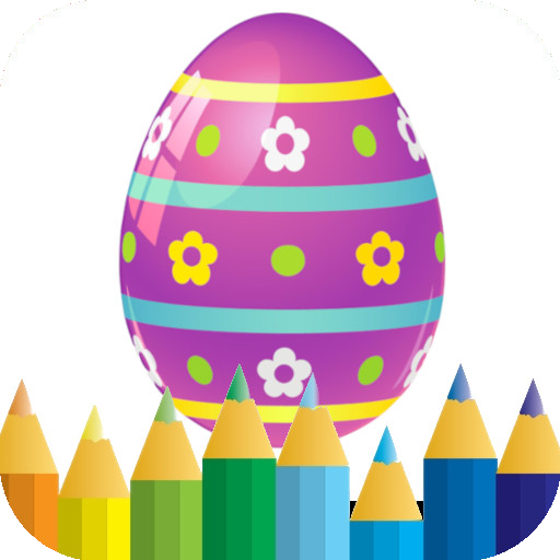 Easter Eggs - Coloring