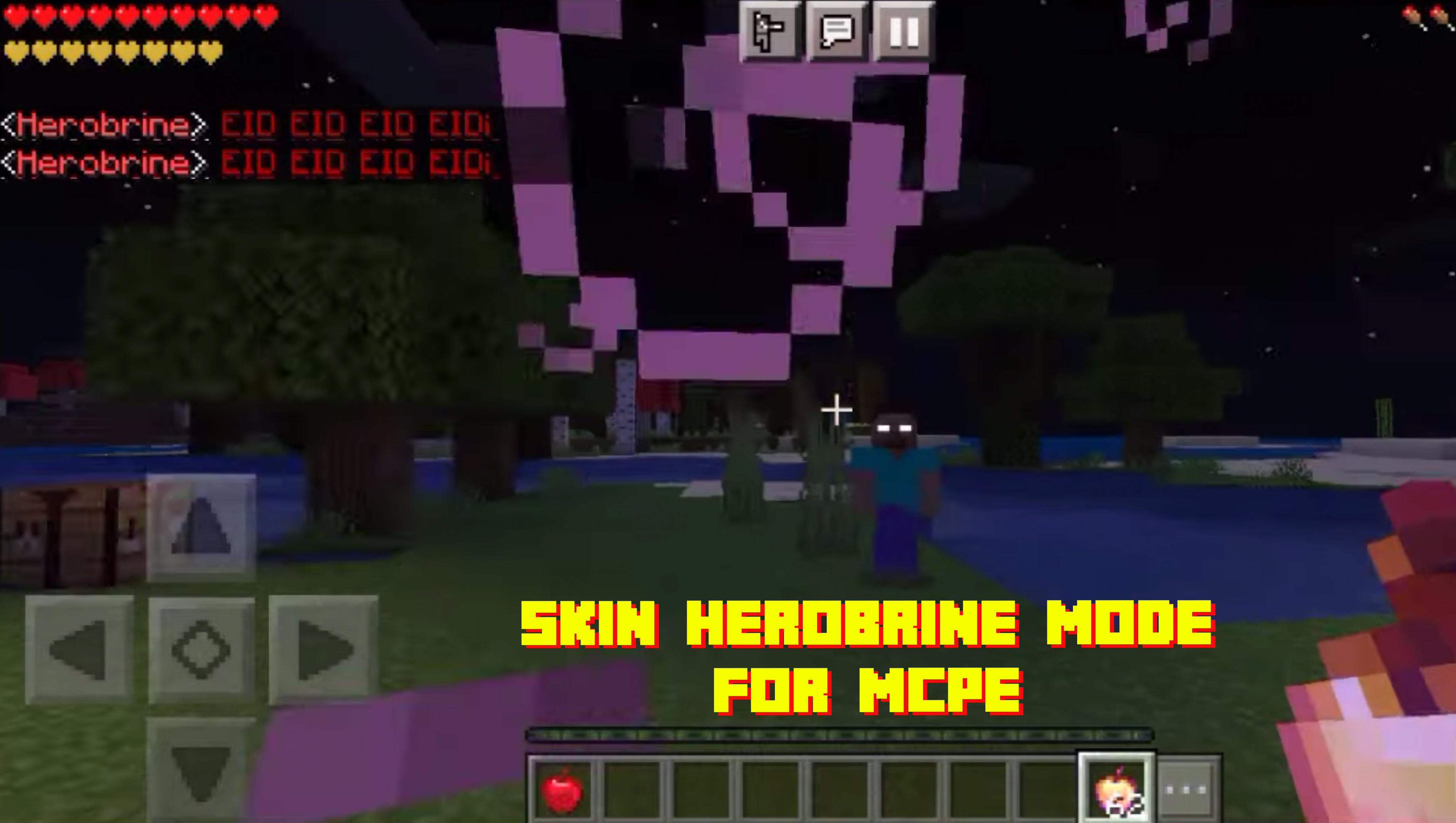 Скачать Skin Herobrine mode for mcpe на ПК | Официальный представитель  GameLoop