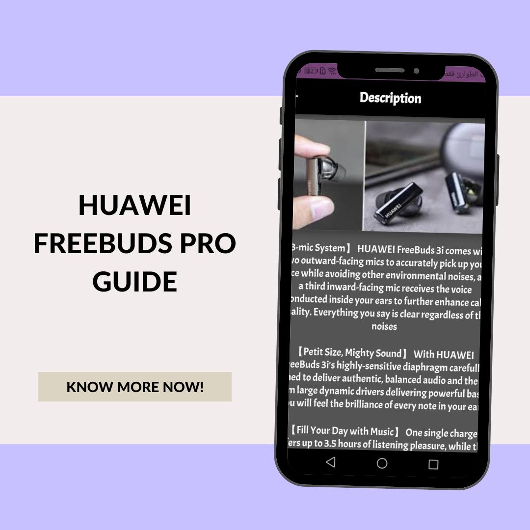 huawei freebuds pro 2 guide - Apps on Google Play