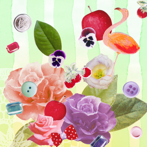 Flamingo Flower Theme +HOME